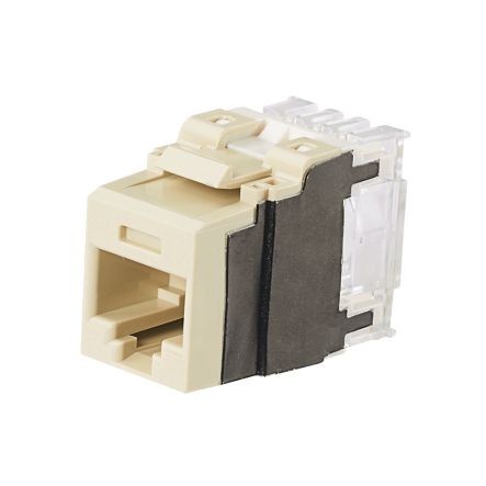 Panduit NK6X88MEI | NetKey Cat 6A Punchdown Jack, Electric Ivory