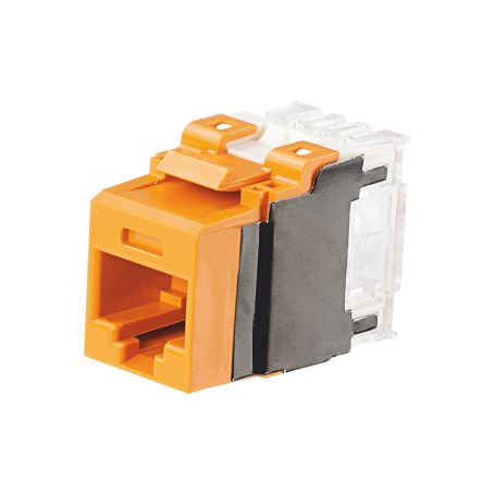 Panduit NK6X88MOR | Category 6A Netkey Punchdown Module, Orange