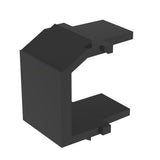 Panduit NKBMBL-X | NetKey Blank Keystone Module, 1 Port, Black