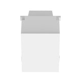 Panduit NKBMWH-X | NetKey Blank Keystone Module, 1 Port, White