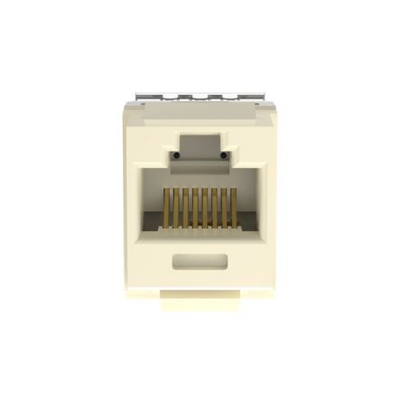 Panduit NKP5E88MEI | Netkey Cat 5E Punchdown Jack, Electric Ivory