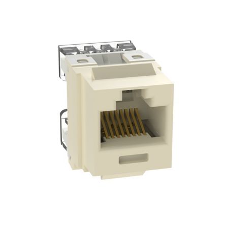 Panduit NKP5E88MEI | Netkey Cat 5E Punchdown Jack, Electric Ivory