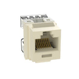 Panduit NKP5E88MEI-Q | NetKey Cat 5e Punchdown Jack, Electric Ivory - Pack of 25