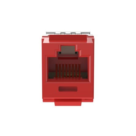 Panduit NKP5E88MRD | NK Category 5e Punchdown Jack Module, Red