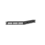 Panduit NKPPA24FMY NK Modular Patch Panel, Angle d, 24 Port, 1 RU