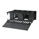 Panduit NM4 | NetManager HC Horizontal Dual-Sided Manager, 4RU, Black