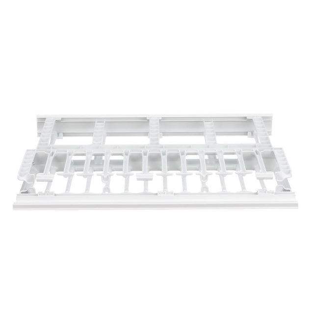 Panduit NM4WH | Netmanager Hc Horizontal Dual-Sided Manager, 4Ru, White