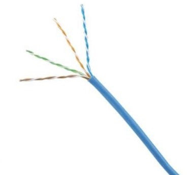 Panduit NUL6CR04BU-CE | NetKey Copper Cable Cat 6 24 AWG U/UTP LSZH Euro Class ECA Blue