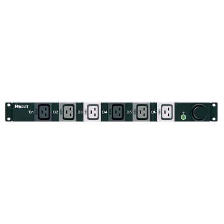 Panduit P06B03M | Basic Pdu, 60Amp, 208V, (6)C19, Iec 60309 3P+E 9H 60A (Ip44)