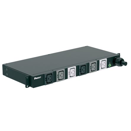Panduit P06B49M | Basic Pdu, 30Amp, 208V, (6)C19, Nema L15-30P