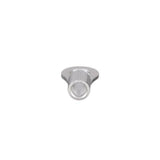 Panduit P10-10R-L | Pan-Term Ring Terminal, Bare, 10-14 AWG, #10 Stud, PK50