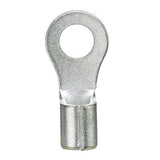 Panduit P10-8R-D | Pan-Term Ring Terminal, Bare, 10-14 AWG, #8 Stud, PK500