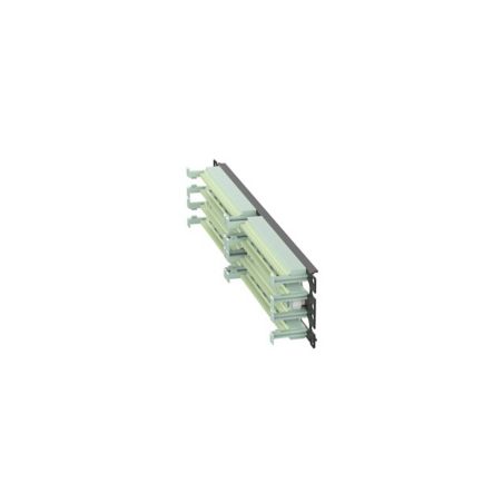 Panduit P110B1005R2Y | Pan-Punch Rack Mount Panel Kit