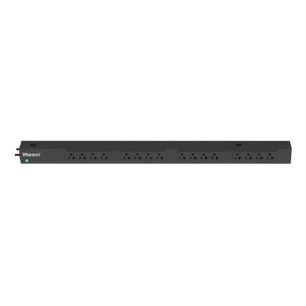 Panduit P16B08M | Basic PDU, 20AMP, 120 VOLT, (16)5-20R, L5-20P