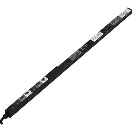 Panduit P24E09M | MS PDU, 30AMP, 415V, (12)C13, (12)C19, IEC 60309 3P+N+E 6h 30A (IP44)