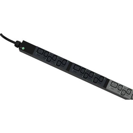 Panduit P36D03M | MI PDU, 30AMP, 415V, (24)C13, (12)C19, IEC 60309 3P+N+E 6h 30A (IP44)