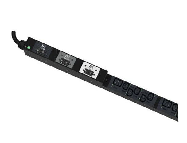 Panduit P36E34G | SmartZone G6 Monitored/Switched PDU, NEMA L15-30P, (30) C13 & (6) C19 Outlets