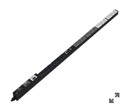 Panduit P36E35G | G6 MS PDU, 30AMP, (30)C13, (6)C19, NEMA L21-30P