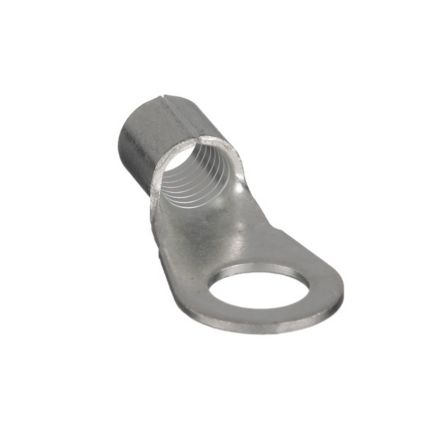 Panduit P4-38R-T | Pan-Term P4-38R-T Ring Terminal, Bare, 4 AWG, 3/8" Stud, PK200