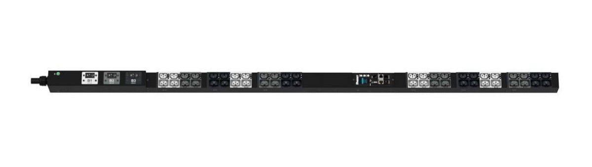 Panduit P48D21G | Power Outlet Strips G6 Mi PDU, 30A, L21-30P-3M, Top Fed, Black