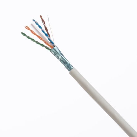 Panduit PFR6X04BL-CG | TX6A Copper Cable, Cat 6A, 23 AWG, F/UTP, CMR, Black