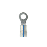 Panduit PK14-6R-C | Pan-Term PK14-6R-C Ring Terminal, Blue, Kynar, 14-18 AWG, PK100