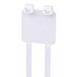 Panduit PL2M2S-L | Pan-Ty PL2M2S-L Marker Cable Tie, PA6.6, 7.4"L, 50lb, 87 x 1.07" Write-on area