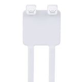 Panduit PL2M2S-L | Pan-Ty PL2M2S-L Marker Cable Tie, PA6.6, 7.4"L, 50lb, 87 x 1.07" Write-on area