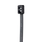 Panduit PLB4S-M0 | Pan-Ty PLB4S-M0 Double Loop Cable Tie, Black, UV PA6.6, 14.8"L, 50lb, PK1000
