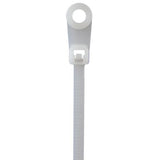 Panduit PLC1.5I-S8-M | Pan-Ty PLC1.5I-S8-M Locking Clamp Tie, PA6.6, M4, 6.1"L, 40lb, PK1000