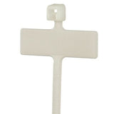 Panduit PLM1M-M | Pan-Ty Write-On Cable Tie, PA6.6, 3.9"L, 18lb, PK1000