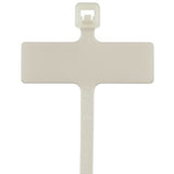 Panduit PLM1M-M | Pan-Ty Write-On Cable Tie, PA6.6, 3.9"L, 18lb, PK1000