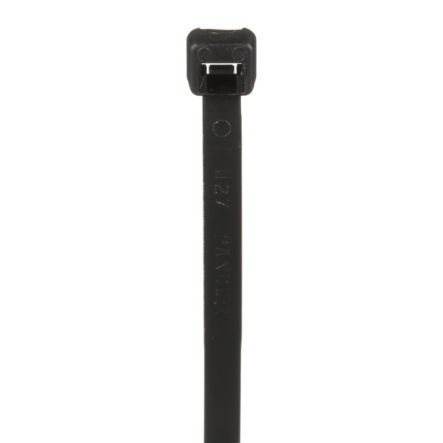 Panduit PLT1.5I-M30 | Pan-Ty Cable Tie, Black, High Heat PA6.6, 5.6"L, 40lb, PK1000