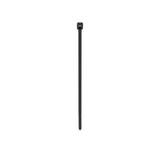Panduit PLT1.5M-C0 Cable Tie, 5.6";L (142mm), Miniature, Weather-resistant, Black, Pack of 100