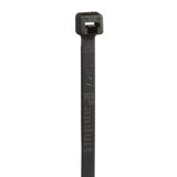 Panduit PLT1M-M20 | Pan-Ty Plt1M-M20 Cable Tie, Black, Pa6.6, 3.9"L, 18Lb, Pk1000