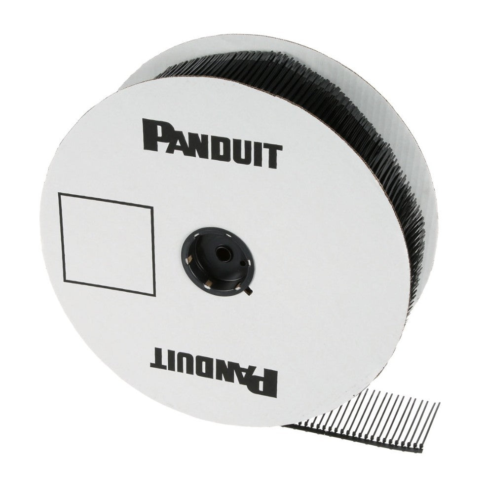 Panduit PLT1M-XMR00 | Reel-Fed Cable Tie, Black, Mil Spec PA 6.6, PK5000, 4"L