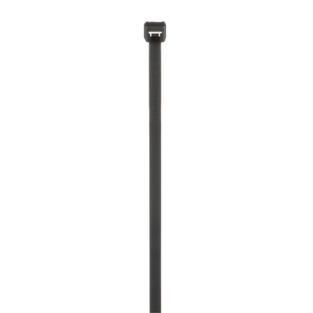 Panduit PLT2I-C0 | Pan-Ty PLT2I-C0 Cable Tie, Black, UV PA6.6, 8"L, 40lb, PK100