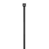 Panduit PLT2I-C0 | Pan-Ty PLT2I-C0 Cable Tie, Black, UV PA6.6, 8"L, 40lb, PK100