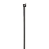 Panduit PLT2I-C0 | Pan-Ty PLT2I-C0 Cable Tie, Black, UV PA6.6, 8"L, 40lb, PK100