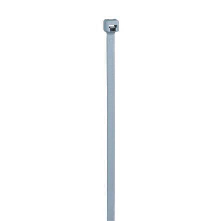 Panduit PLT2I-C86 Cable Tie, 8.0";L (203mm), Intermediate, Metal Detectable Nylon, Light Blue, Pack of 100