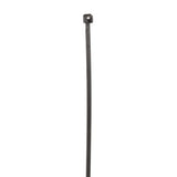 Panduit PLT2M-C0 Cable Tie, 8.0";L (203mm), Miniature, Weather-resistant, Black, Pack of 100