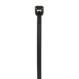 Panduit PLT2M-M0 | Pan-Ty Cable Tie, Black, UV PA6.6, 8"L, 18lb, PK1000
