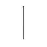 Panduit PLT2S-C20 Cable Tie, 7.4";L (188mm), Standard, Nylon, Black, Pack of 100