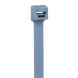Panduit PLT3H-L86 Cable Tie, 11.1"; (282mm), Light-Heavy, Metal Detectable Nylon, Light Blue, pack of 50