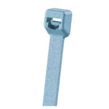 Panduit PLT4H-L86 Cable Tie, 14.4";L (368mm), Light-Heavy, Metal Detectable Nylon, Light Blue, pack of 50