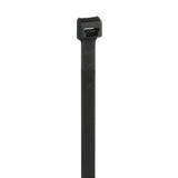Panduit PLT4H-TL0 | Pan-Ty Cable Tie, Black, UV PA6.6, 14.5"L, 120lb, PK250
