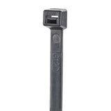 Panduit PLT5S-C0 | Pan-Ty Plt5S-C0 Cable Tie, Black, Uv Pa6.6, 17.5"L, 50Lb, Pk100