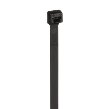 Panduit PLT7LH-L0 Cable Tie, 24.7";L (627mm), Light-Heavy, Weather-resistant, Black