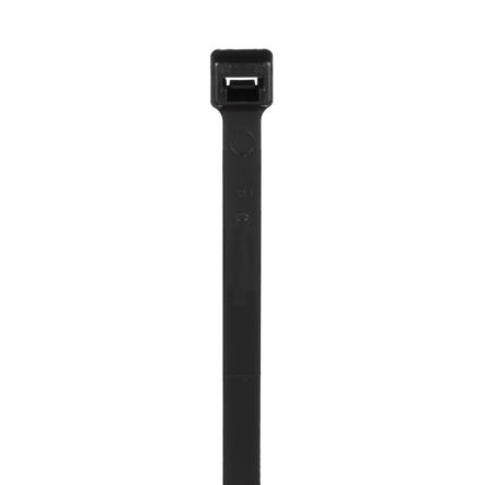 Panduit PLT8LH-C0 | Pan-Ty PLT8LH-C0 Cable Tie, Black, UV PA6.6, 27.6"L, 120lb, PK100