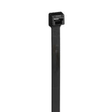Panduit PLT8LH-C0 | Pan-Ty PLT8LH-C0 Cable Tie, Black, UV PA6.6, 27.6"L, 120lb, PK100